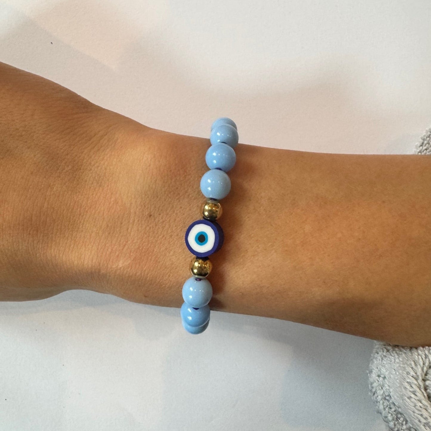 Evil Eye Bracelet 8mm